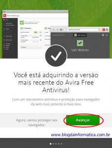 Novos recursos - Avira - Navegador