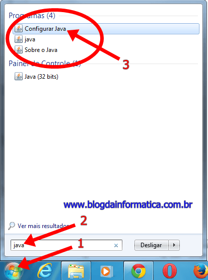 Cadastro Sincronizado - Aplicação bloqueada 1 Configurar Java