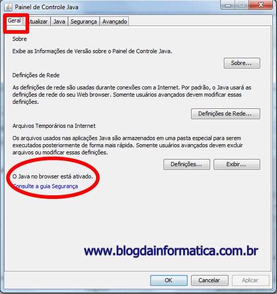 Cadastro Sincronizado - Aplicação bloqueada 2 Java Configurado - Geral