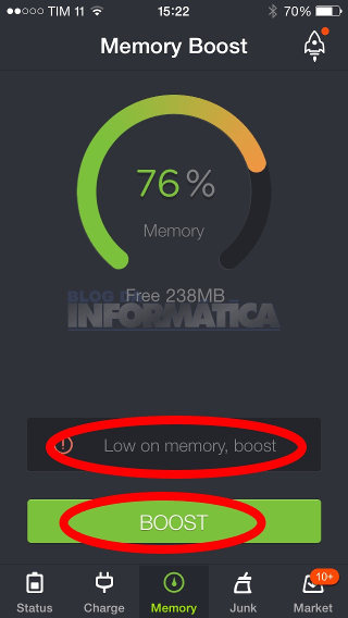 6 dicas para turbinar seu iPhone ou iPad 9 Battery Doctor - Memória RAM
