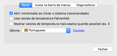 MacsFanControl - Iniciar minimizado