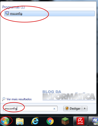 Windows 7 - msconfig.exe