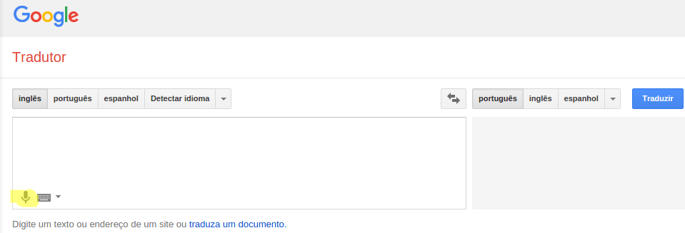 7 recursos extras do Google Tradutor 4 Google Tradutor - Falar o texto