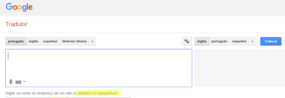 Recurso interessante do Google tradutor que nem todo mundo conhece