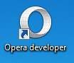 VPN Gratuita no seu Navegador 3 Ícone do Opera Developer
