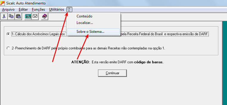 Sicalc web e incompatibilidades de Windows 7, 8 e 10 1 Sicalc - Verificar versão