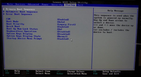 Erro ACPI Compilant na instalação do Windows 7 4 Configurações da BIOS