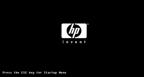 Erro ACPI Compilant na instalação do Windows 7 1 Notebook HP - Tela inicial