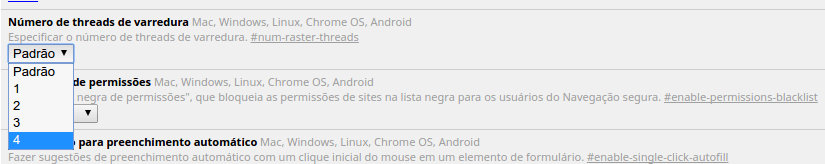 Acelerar o Chrome mudando apenas 7 flags 3 Chrome Flags - Threads