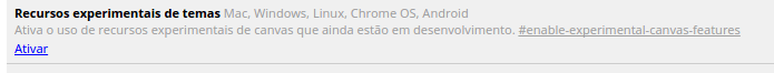 Acelerar o Chrome mudando apenas 7 flags 4 Chrome Flags - Canvas (Experimental)
