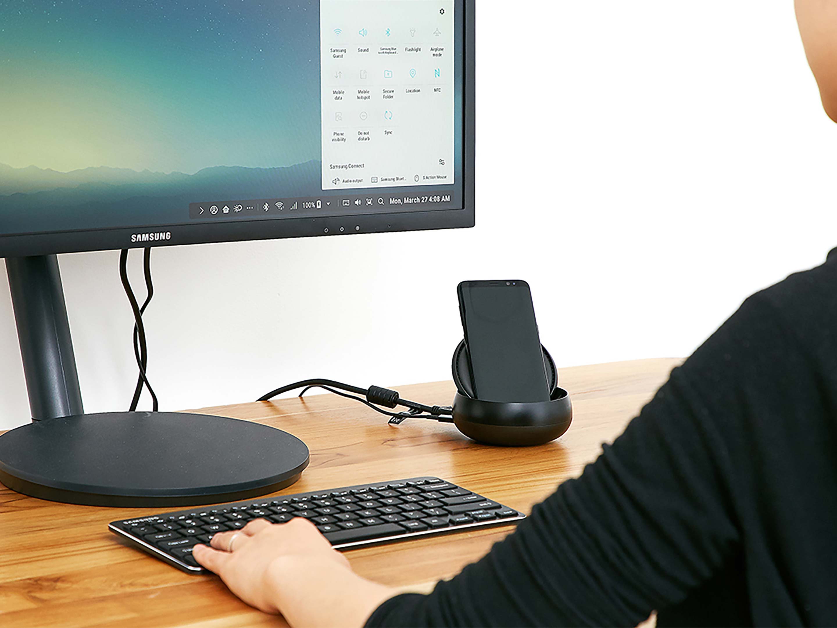 Os melhores motivos para comprar um Samsung Galaxy S8 ou S8+ 1 Samsung DeX - Transforma seu smartphone em um Desktop