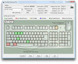 Keytest - Tela Principal