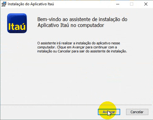 Re-instalando o Aplicativo Itaú