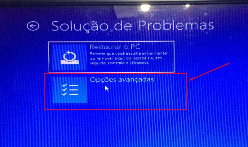 Solução de Problemas do Windows 10