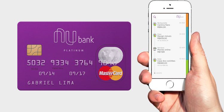 Guia dos cartões de crédito sem anuidade 1 Cartão de crédito sem anuidade - Nubank