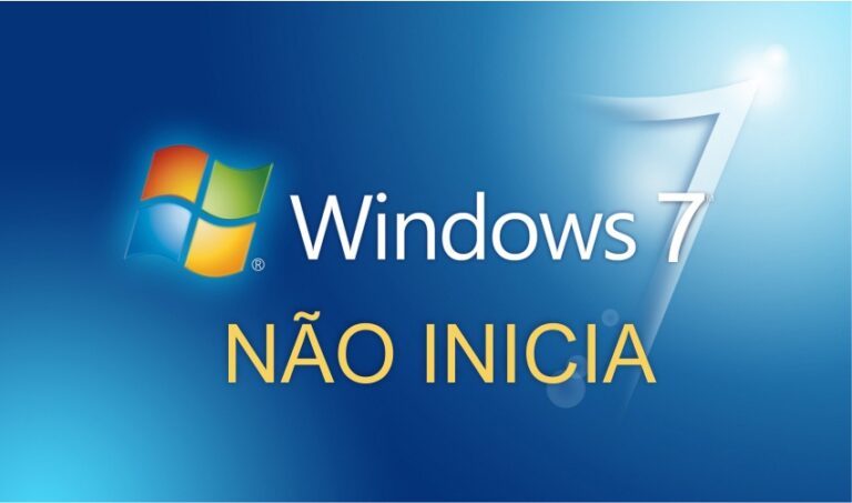 Windows 7 não inicia