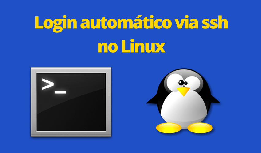 Login automático com ssh no linux