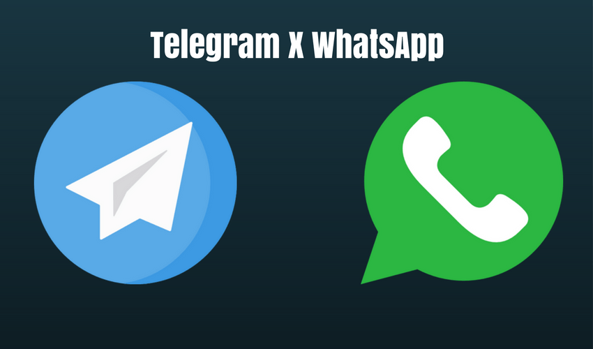 Telegram x WhatsApp