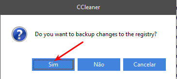 Fazendo um backup das ações 