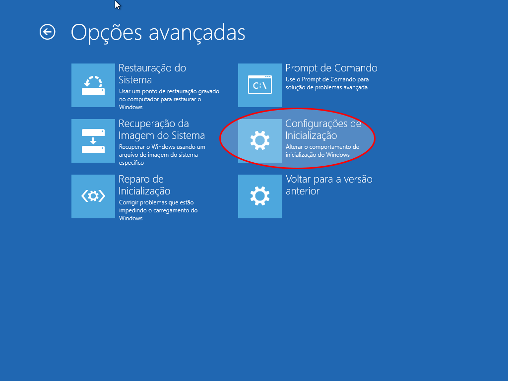 3 maneiras de reiniciar o Windows 10 em Modo de Segurança 4 Configurações de inicialização