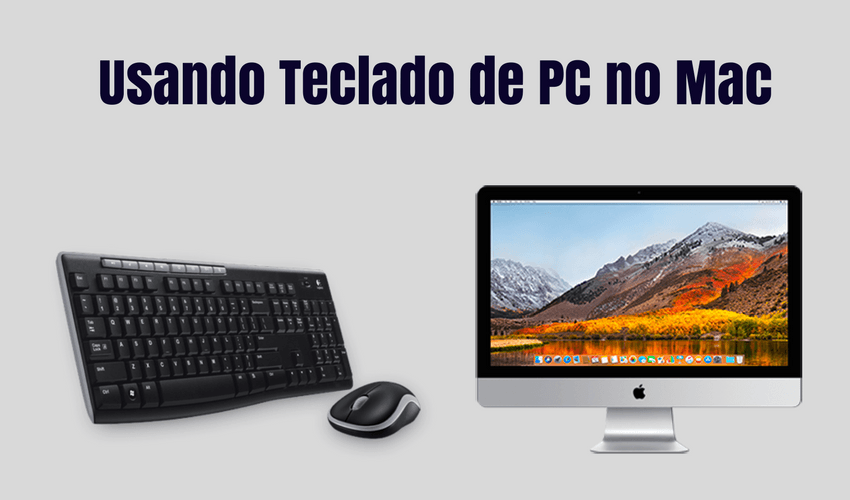 Teclado de PC no Mac