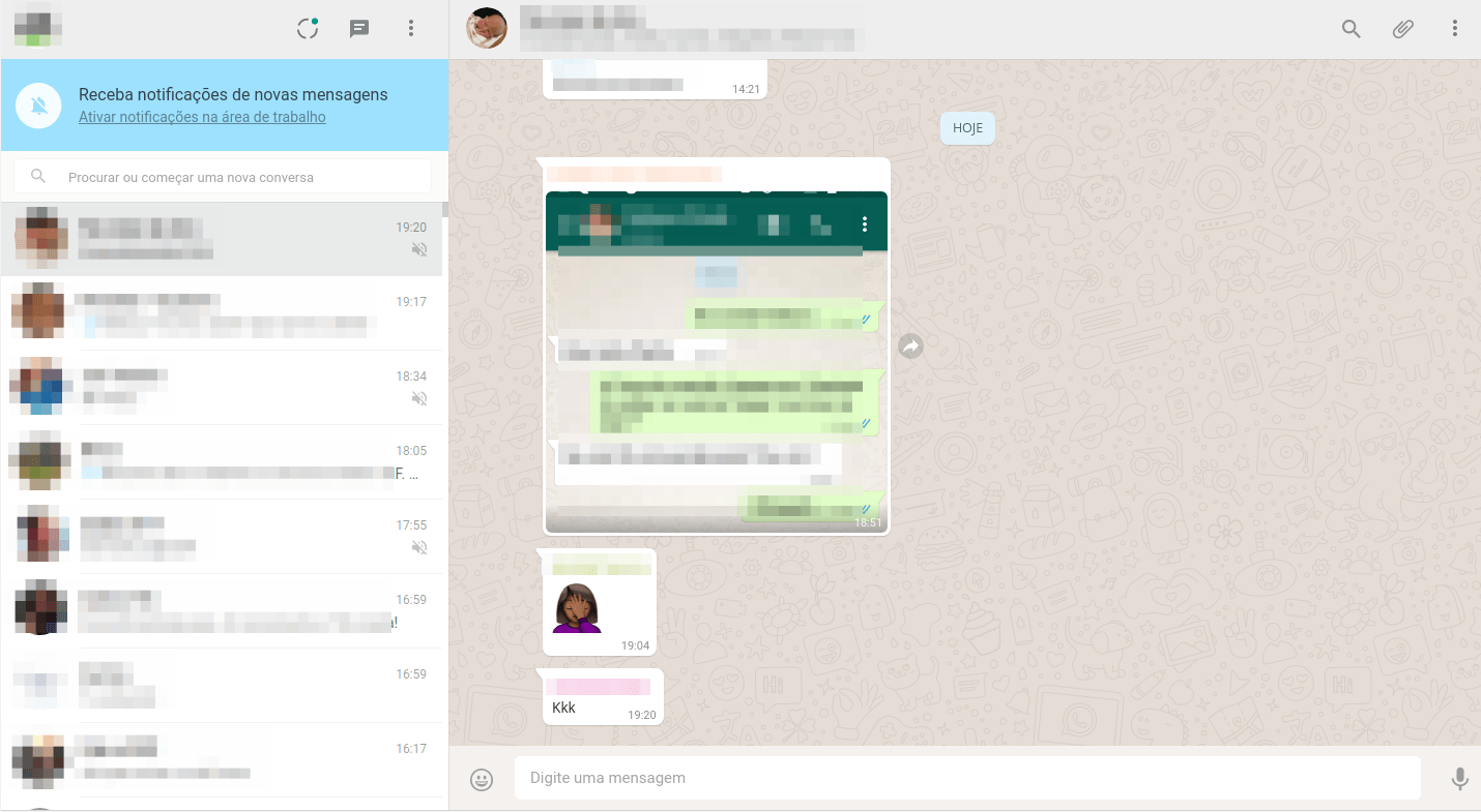 Use o WhatsApp Web e seja mais produtivo 2 Whatsapp Web - Conectado