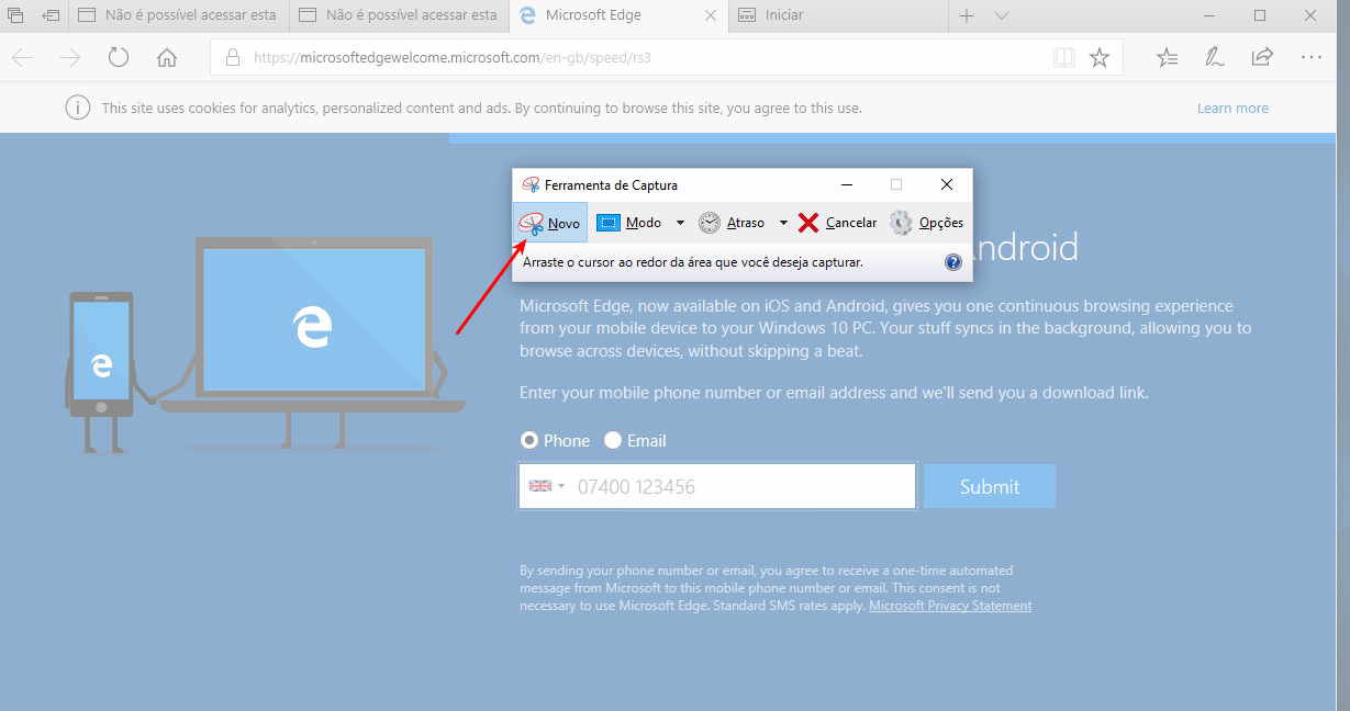 Printscreen no Windows 10: 5 maneiras mais simples 5 Abrir captura