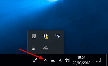 Printscreen no Windows 10: 5 maneiras mais simples 7 Localizar Onedrive no taskbar