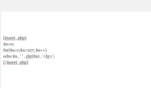 Como inserir um código PHP no seu post 3 Coloque o shortcode