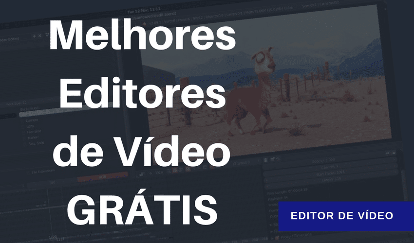 Editores de vídeo grátis