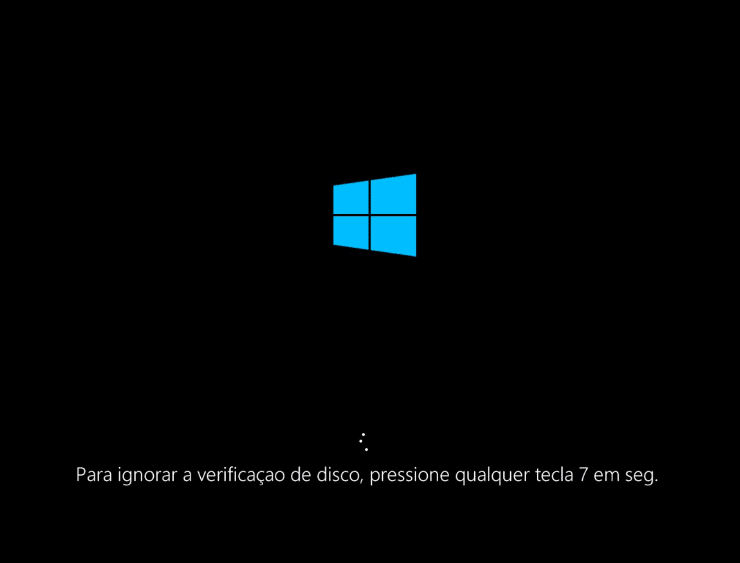 Como resolver o erro Aviso que o chkdsk irá entrar em funcionamento
