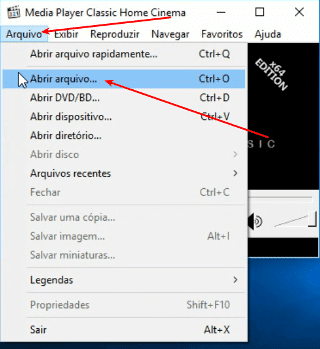 Abrir Media Player Classic