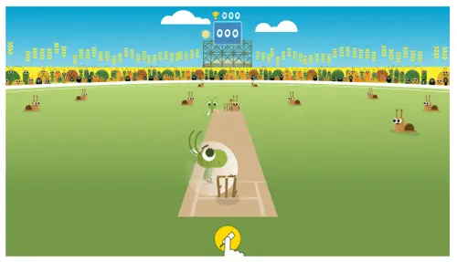 Jogos do Google - Cricket
