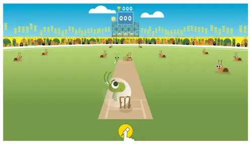 14 Jogos do Google para você se divertir 4 Jogos do Google - Cricket