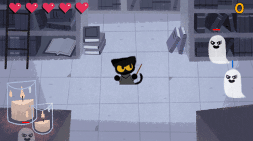 14 Jogos do Google para você se divertir 6 Jogos do Google - Halloween 2016