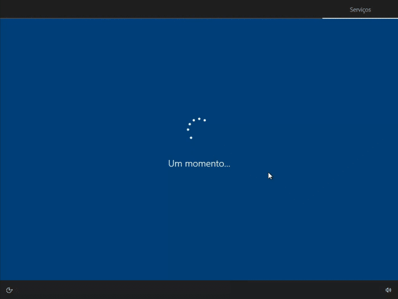 Finalizando a instalação do Windows 10