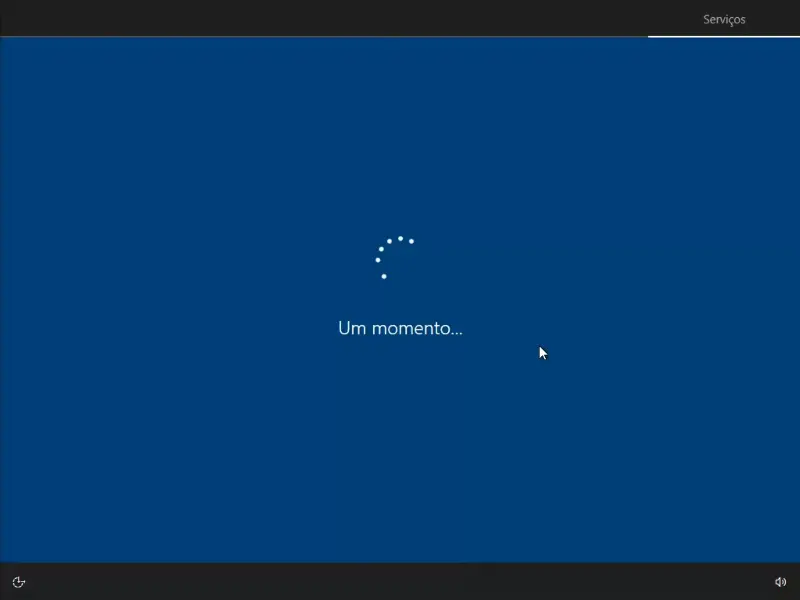 Finalizando a instalação do Windows 10