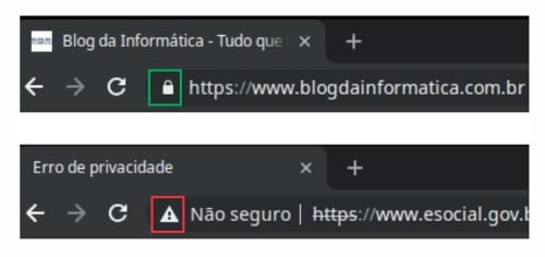 Cuidados para não cair na Black Fraude 1 Verificar certificado de segurança