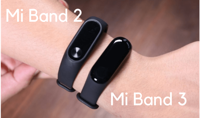 Xiaomi Mi Band 3 e 2