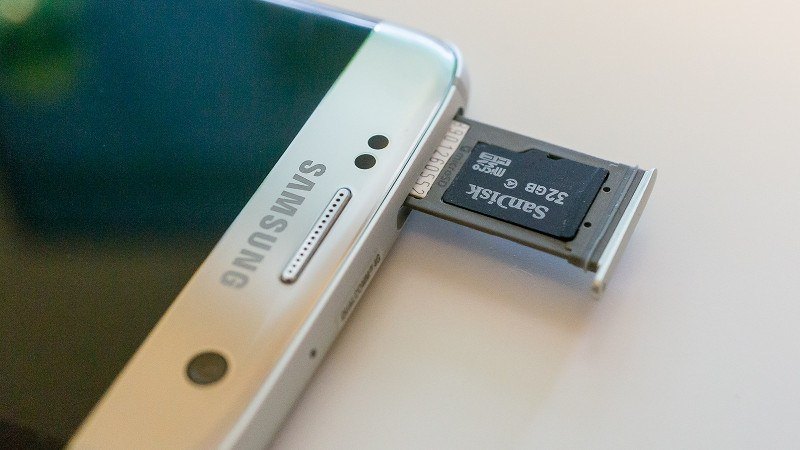 Remover cartão SD - Galaxy S7