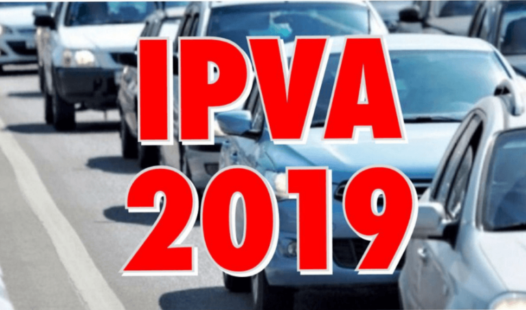 IPVA 2019 - Valores e vencimentos