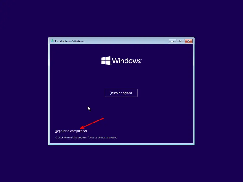 Consertar 'No bootable device' no Windows 10 2