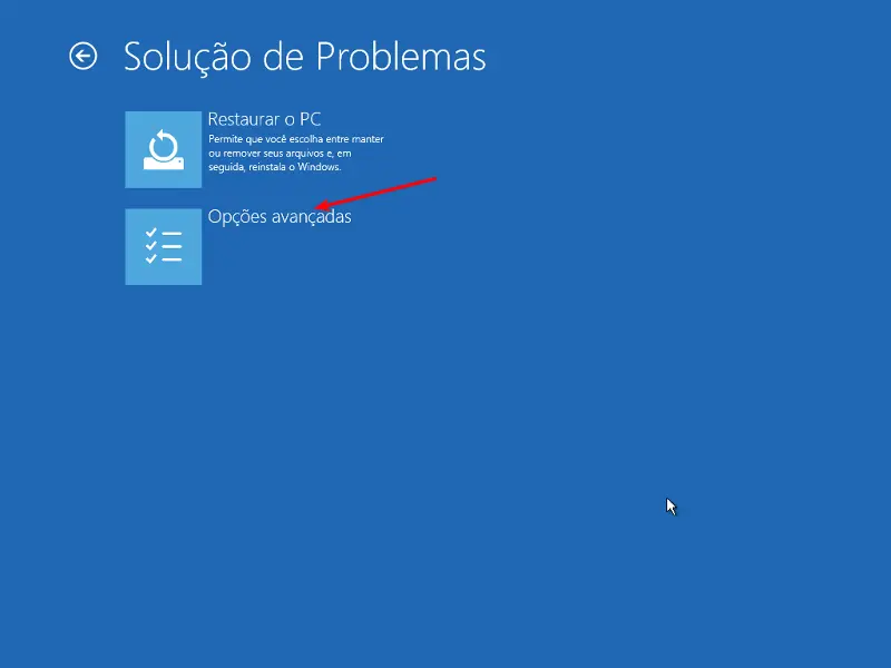 Consertar 'No bootable device' no Windows 10 4