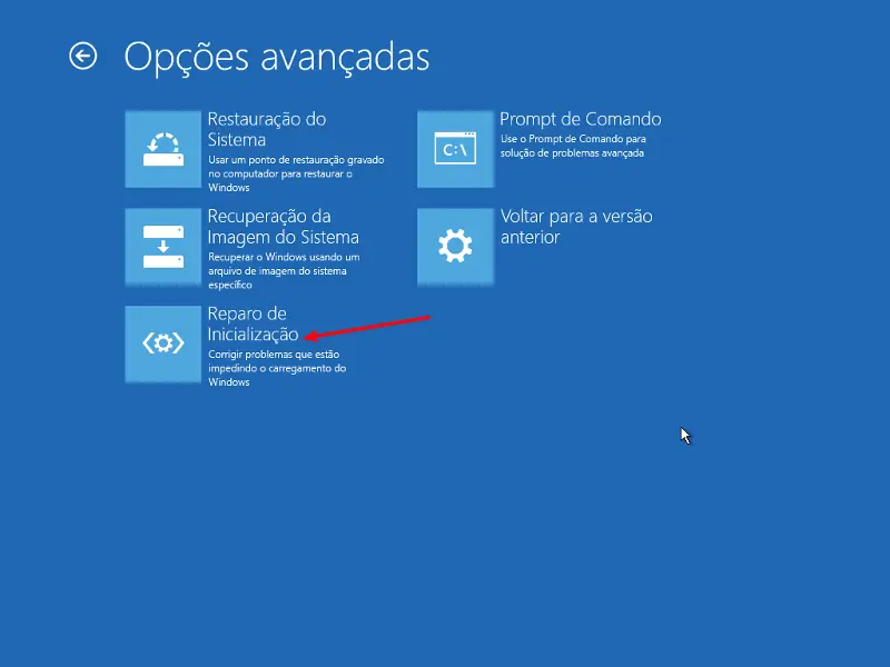 Consertar 'No bootable device' no Windows 10 5
