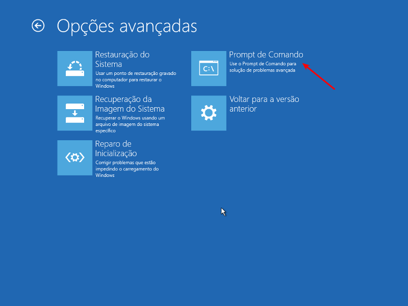 Consertar 'No bootable device' no Windows 10 9