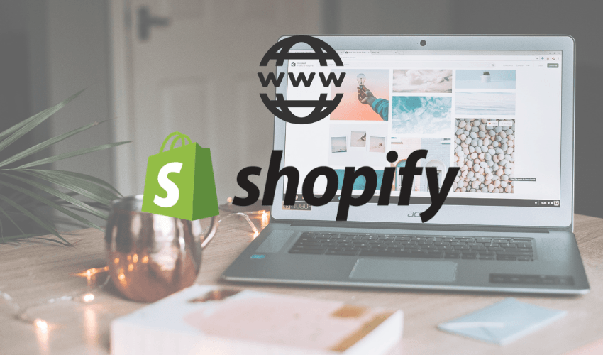 Domínio personalizado em loja Shopify