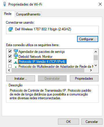 Ataque a roteadores pode comprometer sua segurança em bancos e apps 5 Clicar 2x no Protocolo TCP/IP v4
