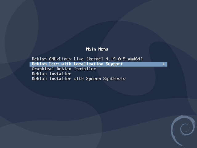 Debian 10 - Novidades e como usar 1 Iniciando sistema Debian 10 Buster