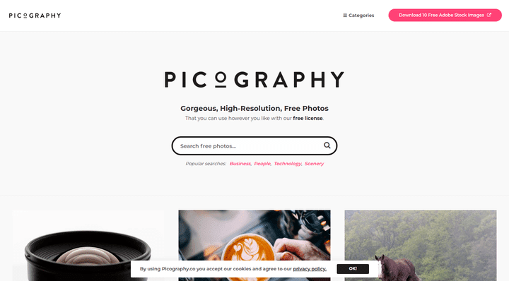Sites para baixar imagens grátis 4 Picography