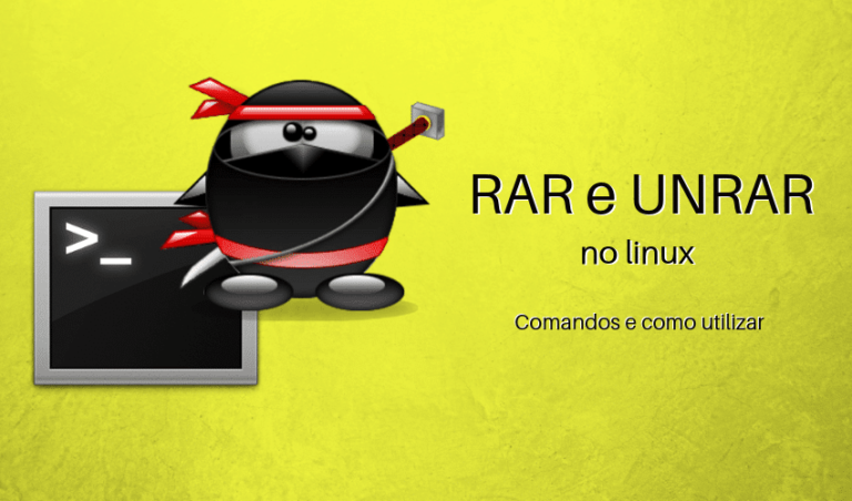 Usando o RAR e UNRAR no Linux